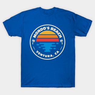 Retro Mondo's Beach Ventura California Vintage Beach Surf Emblem T-Shirt